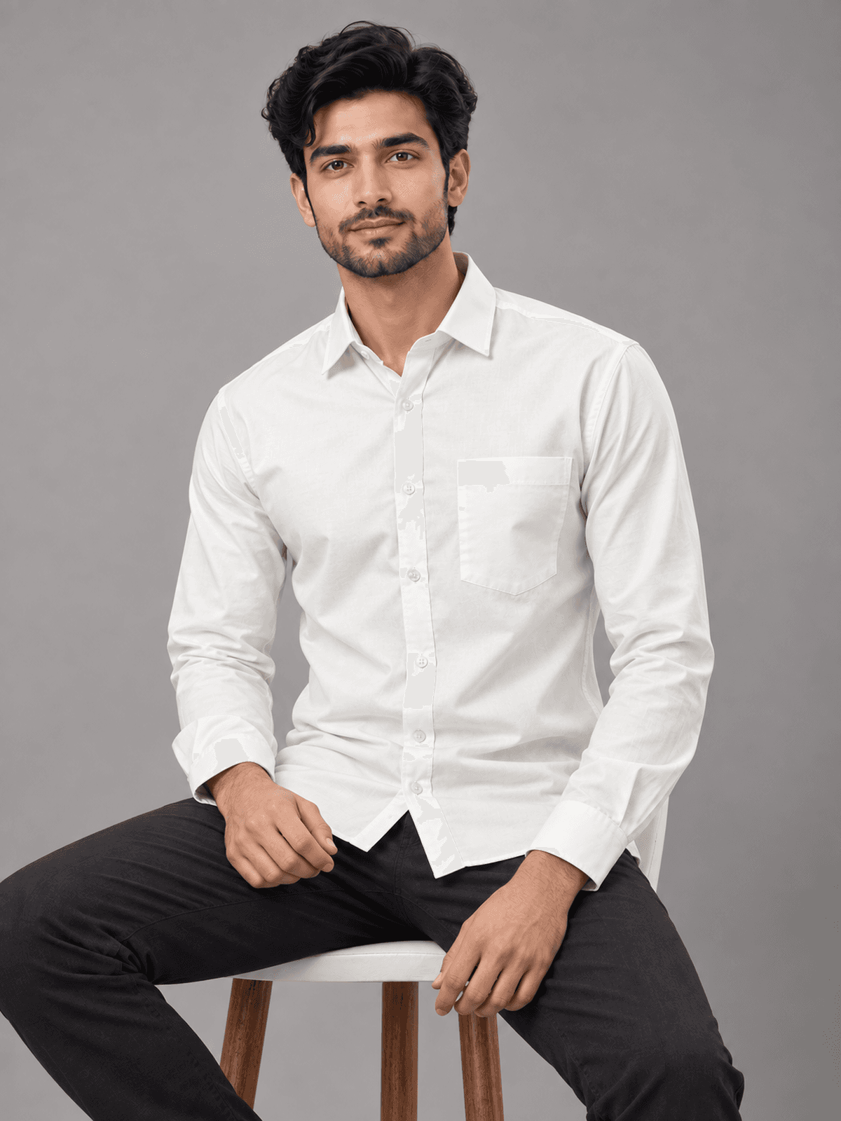 White Formal Shirt